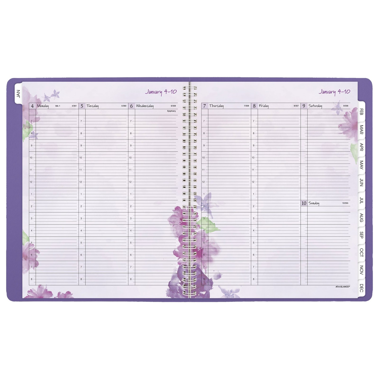 2026 At-A-Glance 938P-905 Beautiful Day Weekly Monthly Planner, 8-1/2 x 11″