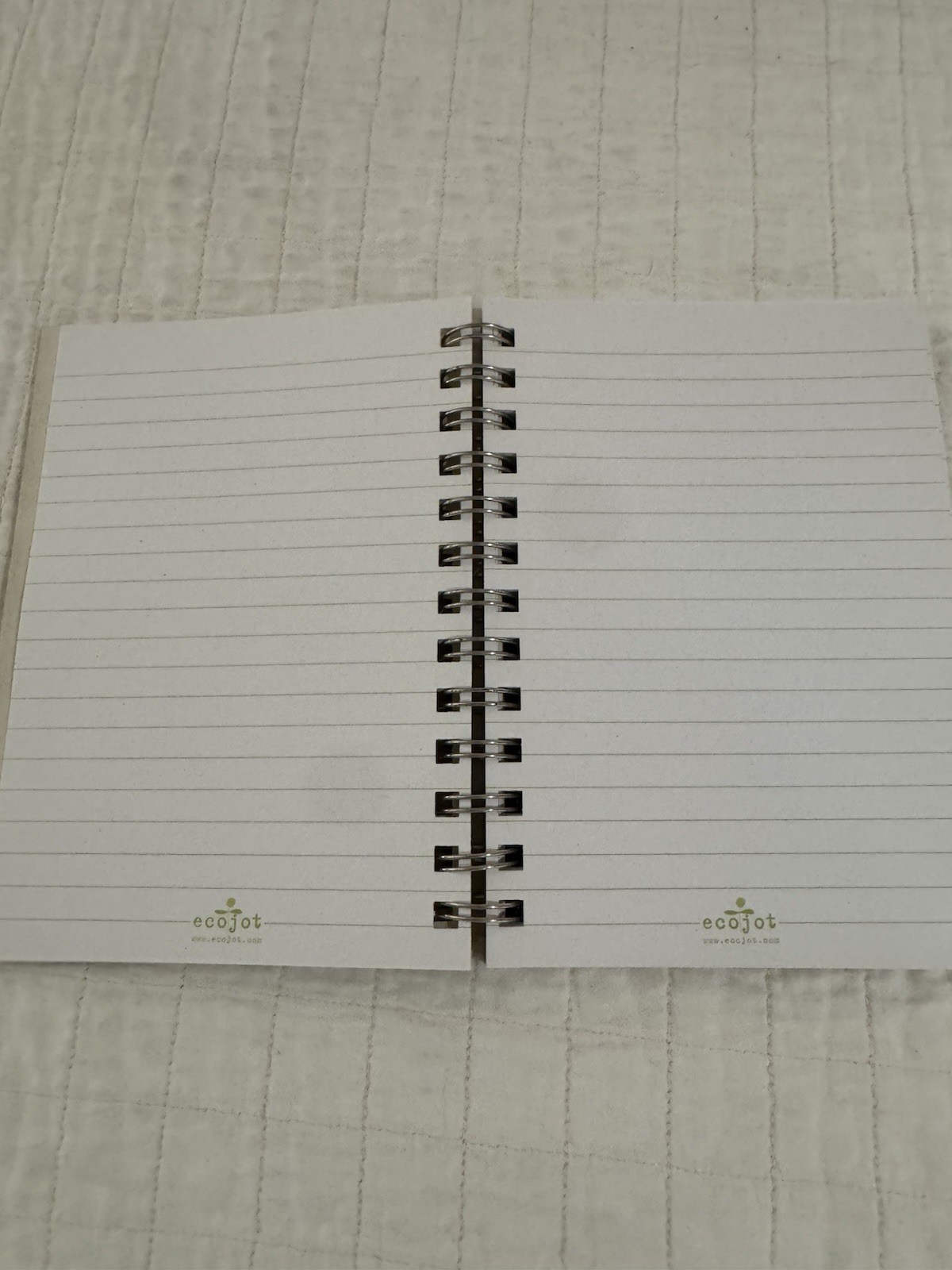 ecoJot Nature Floral Spiral Journal 100% Recycled Cardboard Cover Notebook