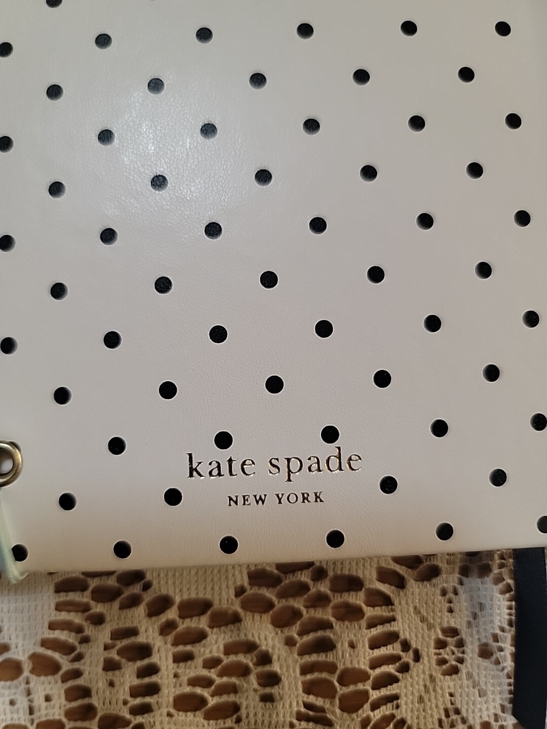 Brand New: Kate Spade Sparks Of Joy Take Note Notebook Journal Diary Monogram N