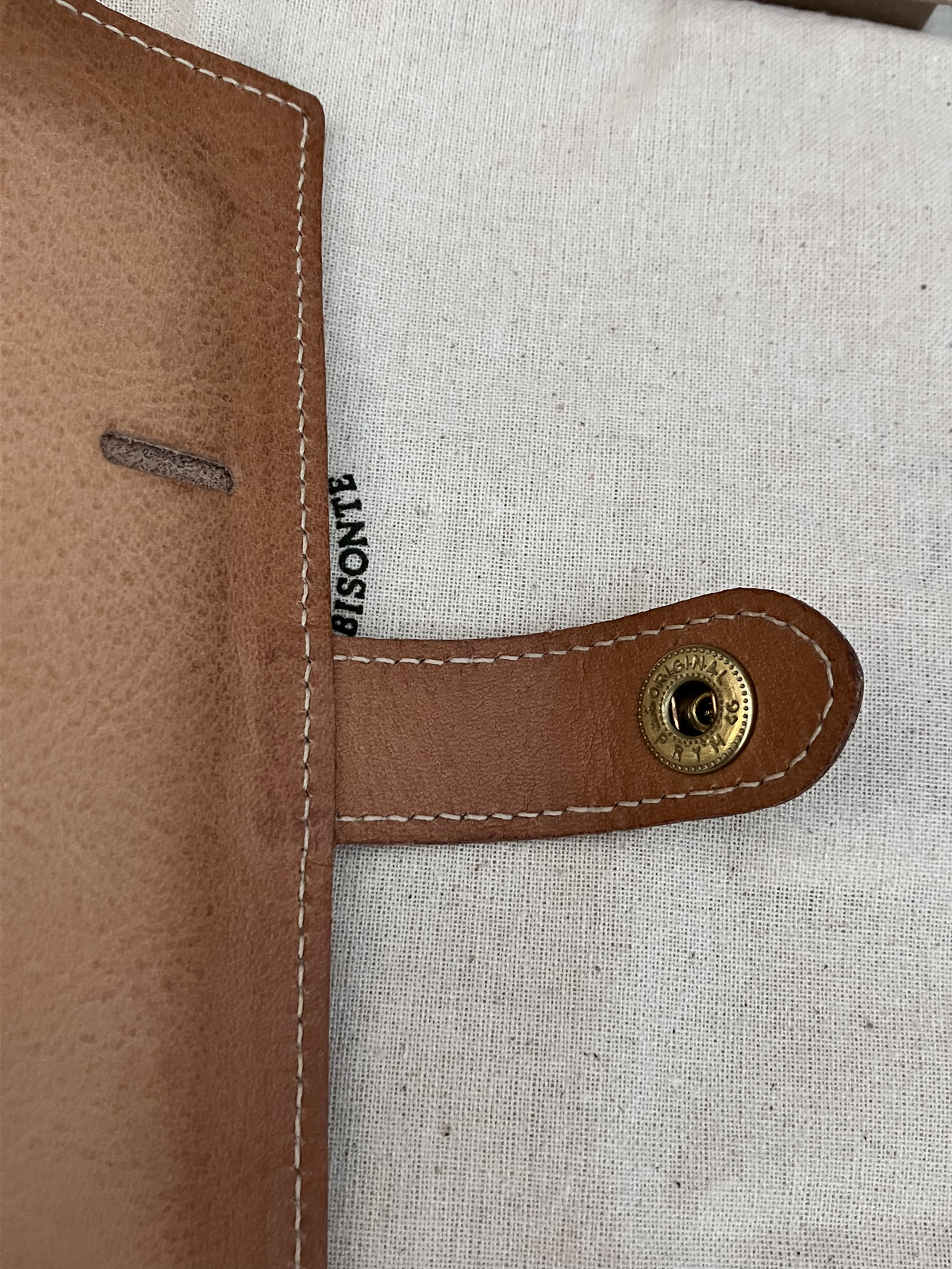 IL BISONTE A7(Pocket Size) Planner Cover in Color Natural