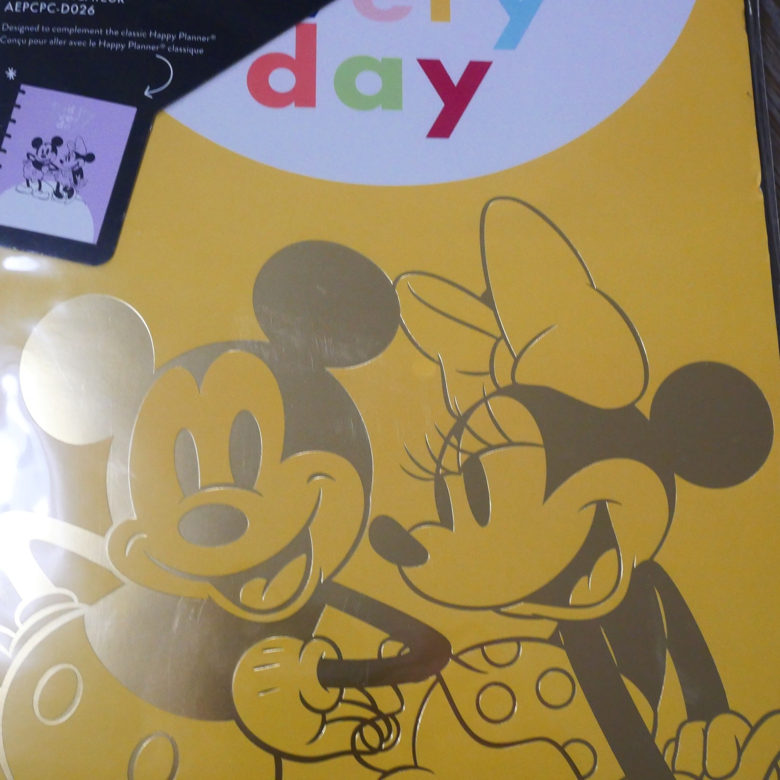 NEW Happy Planner Disney Minnie Mickey Classic Planner Companion Folders Papers
