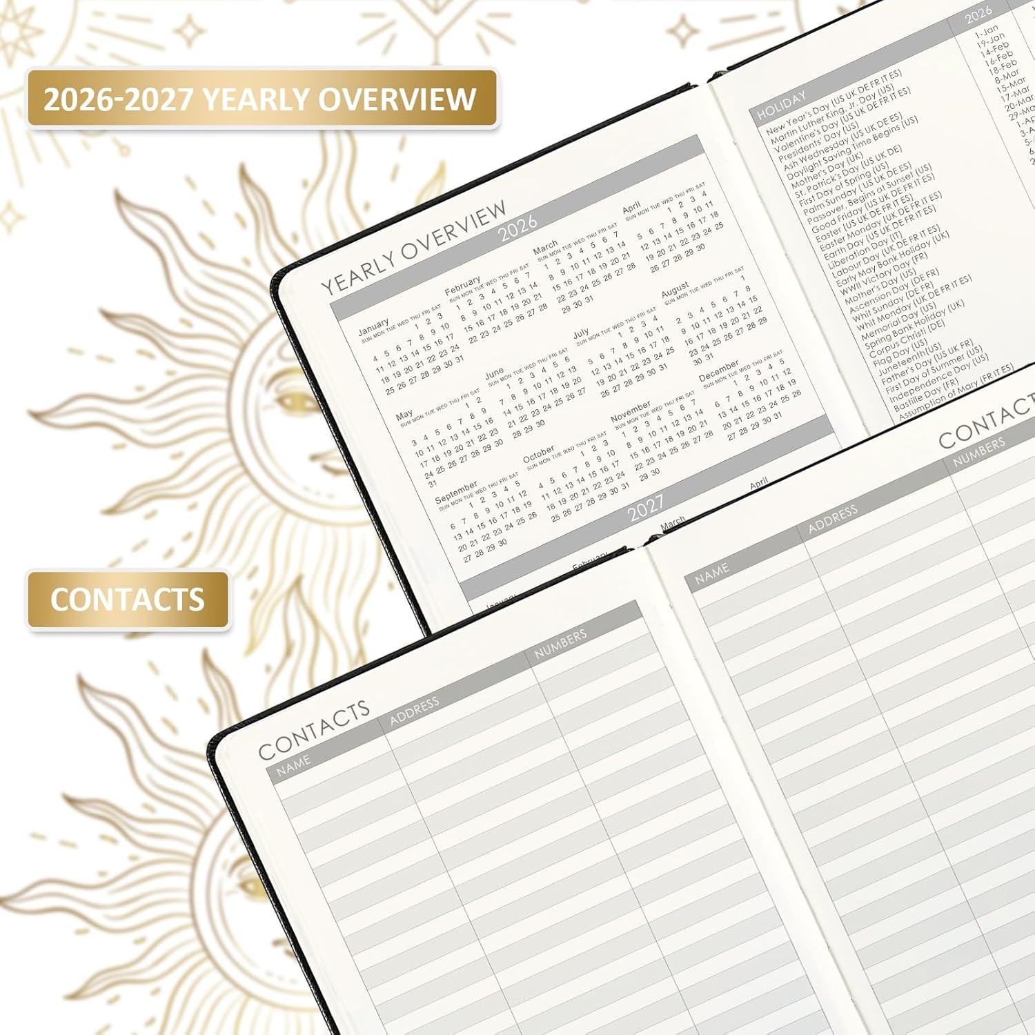 Planner 2026-2027 – Academic Planner 2026-2027, July 2026 – June 2027, 5.75″ x 8