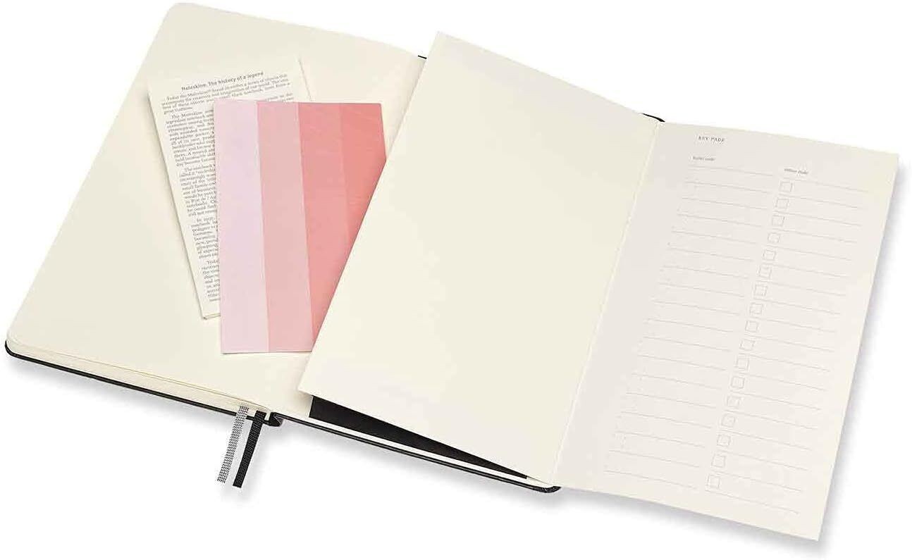 Moleskine Art Bullet Dotted Paper Notebook – Hard Cover – 13 x 21cm – Black