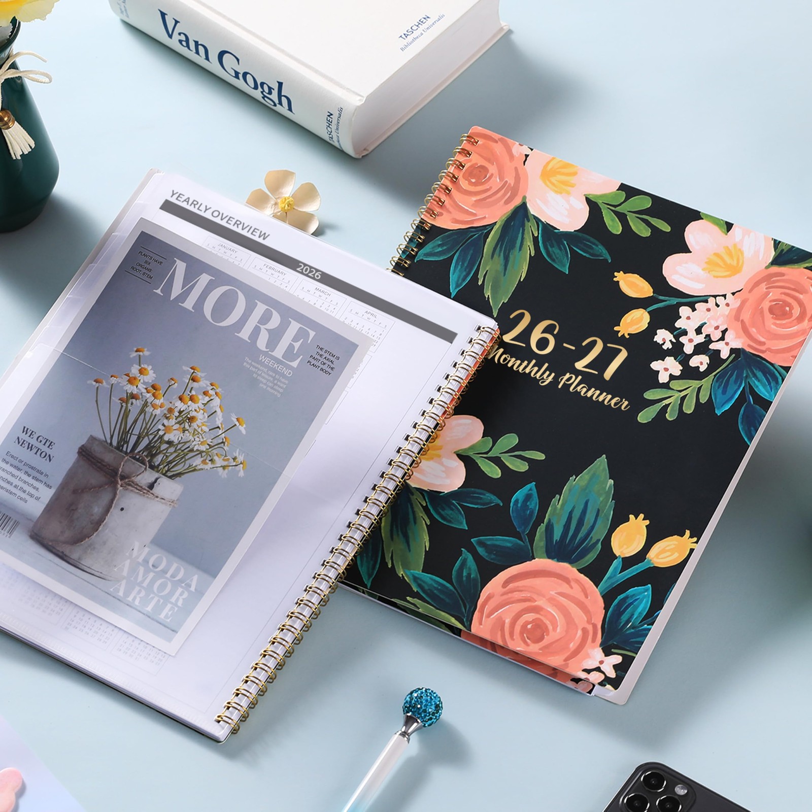2026-2027 Monthly Planner/Calendar – 2 Year Planner 2026-2027, Jan 2026 – Dec…