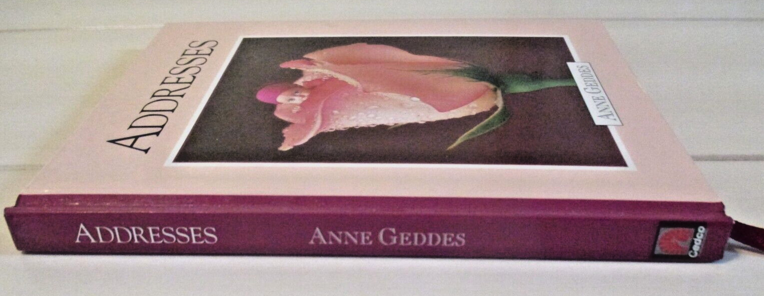Vintage Anne Geddes 1994 Address Book 5 1/2″X 7 1/2″