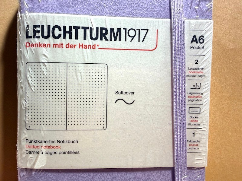 TheCoffeeMonsterzCo Emoti LEUCHTTURM 1917 Pocket Notebook LILAC Softcover TCMC