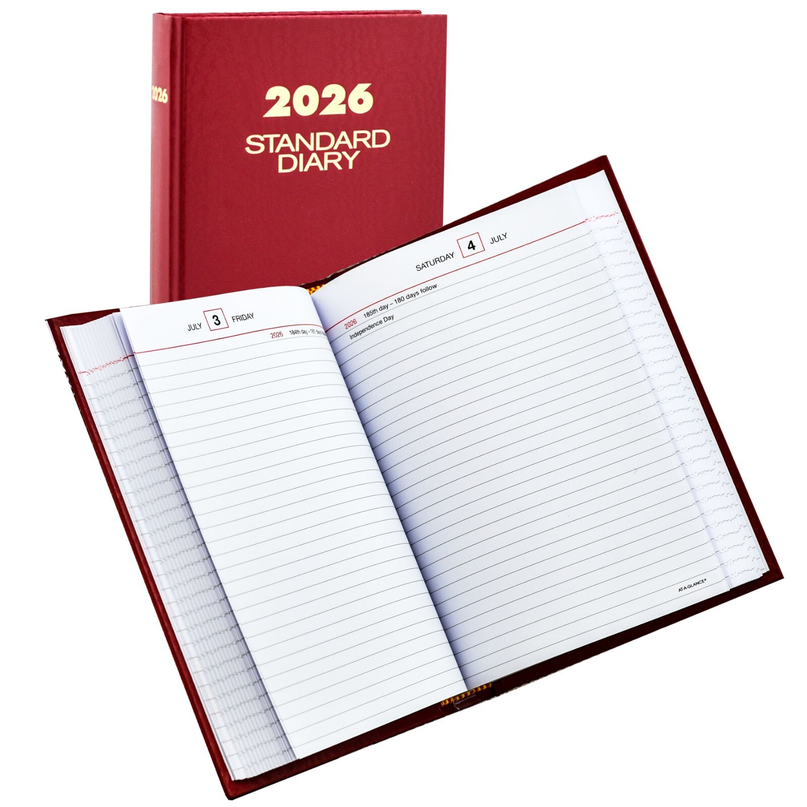 2026 At-A-Glance Standard Diary SD389 Daily Reminder, 5-3/4 x 8-1/4″