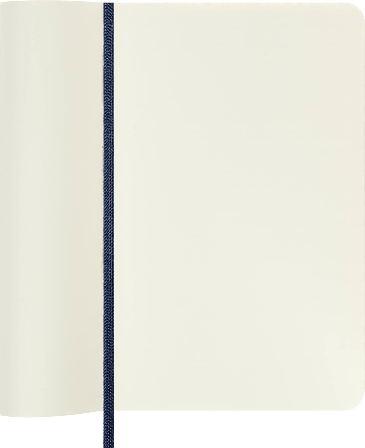 Moleskine Classic Plain Paper Notebook, Soft Cover and Elastic Closure Journal,