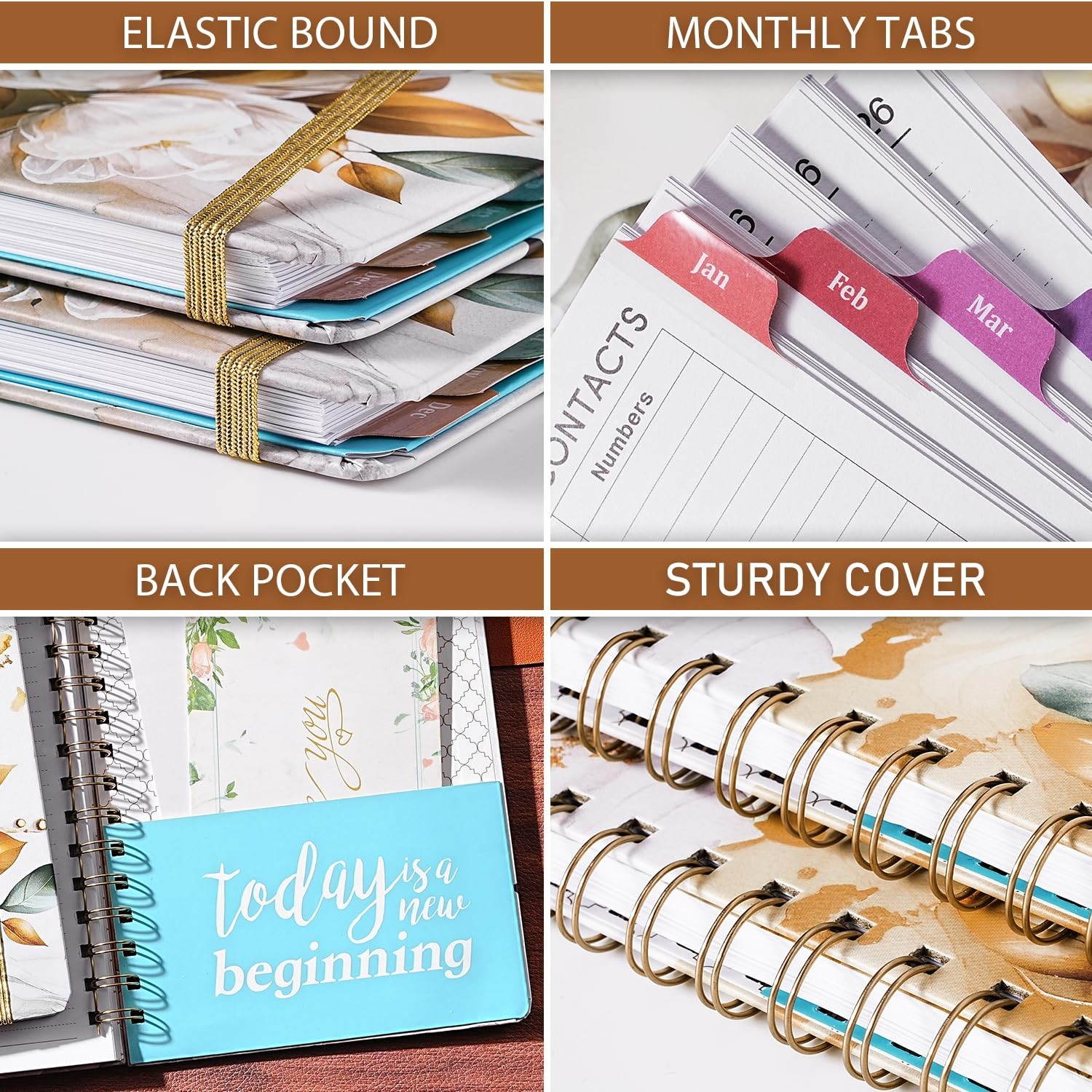 2026 Planner – Planner 2026 Weekly and Monthly, JAN.2026 – DEC.2026, 8.5″ x 6.4