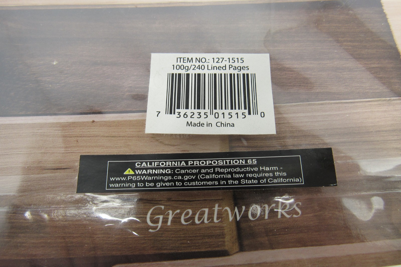 Greatworks 100 Gram 240 Page Lined Journal, Spiral Binding New in Plastic