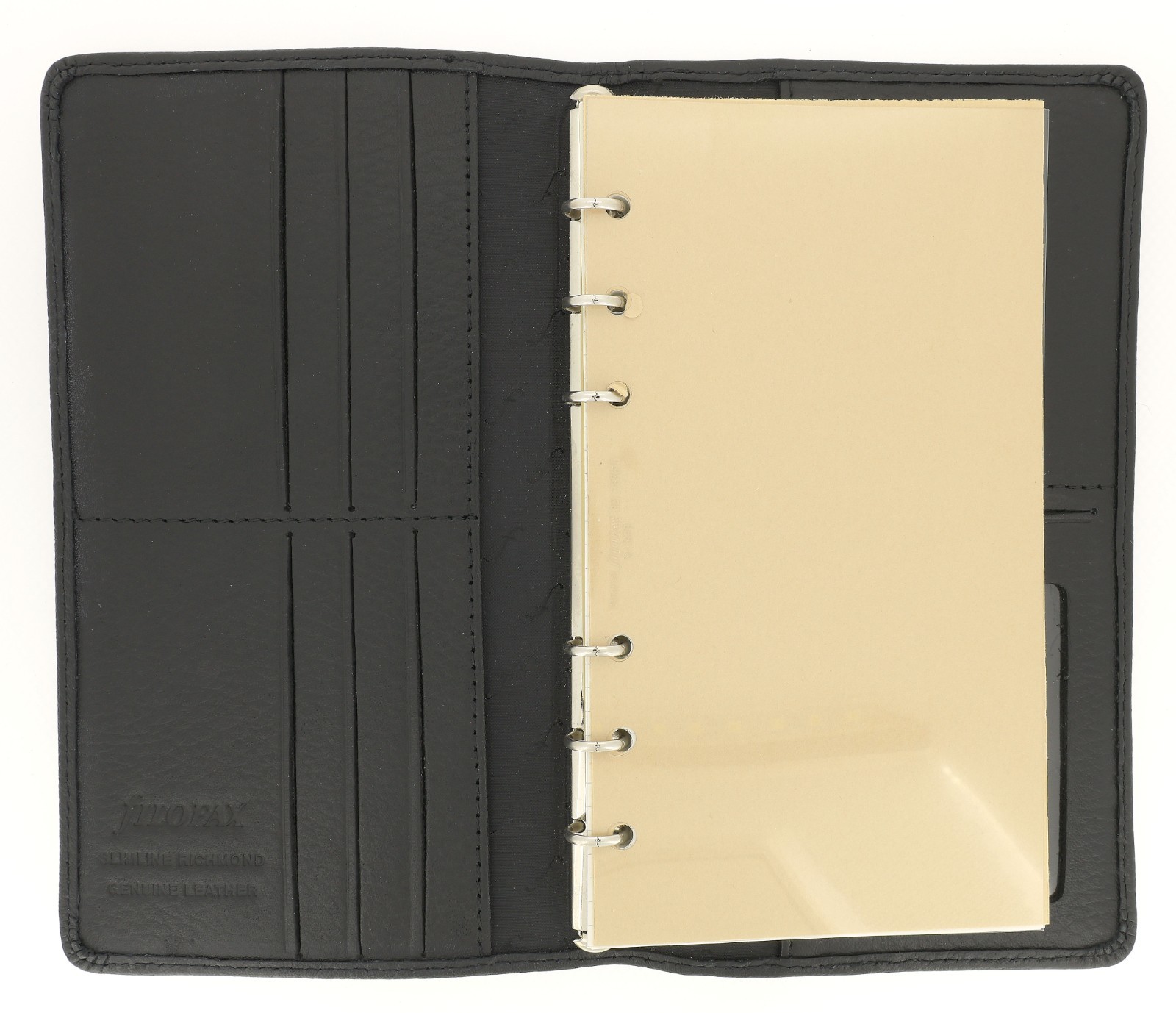 Never Used Circa 1996 Filofax Slimline Richmond Genuine Leather Organizer