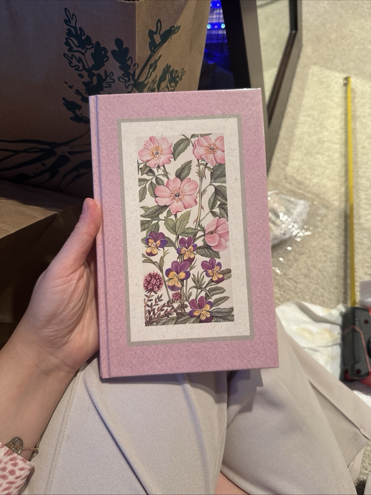 Vintage Regency Press Blank Notebook/Journal – Wildflower by Elizabeth Gill