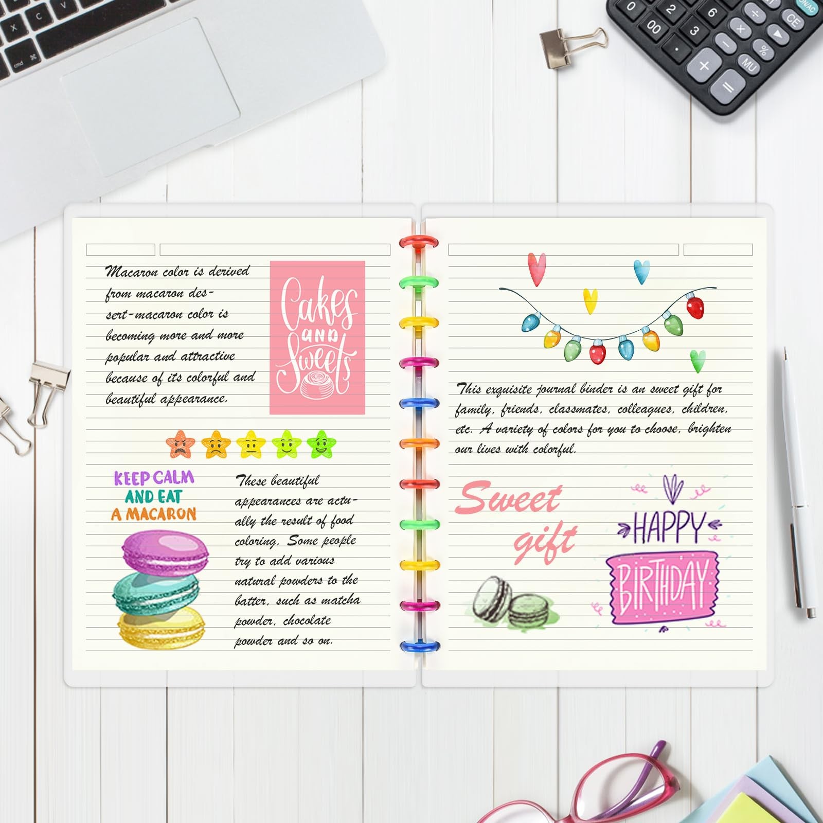 Letter Size 11 Discs 120gsm Discbound 8.5 ” x 11 “, 100 Sheets