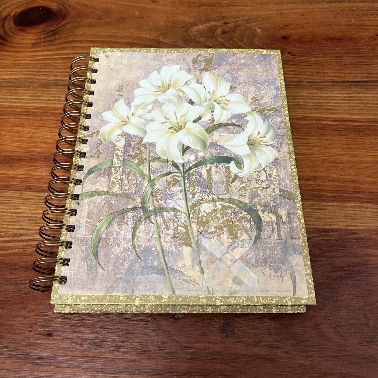 Spiral Journal/Notebook Lined Journal with Back Pocket and Hardcover 8.5″ X 6.4