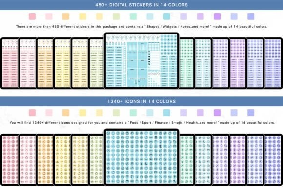Digital Planner, GoodNotes Planner, iPad Planner, Notability Planner, Daily Week