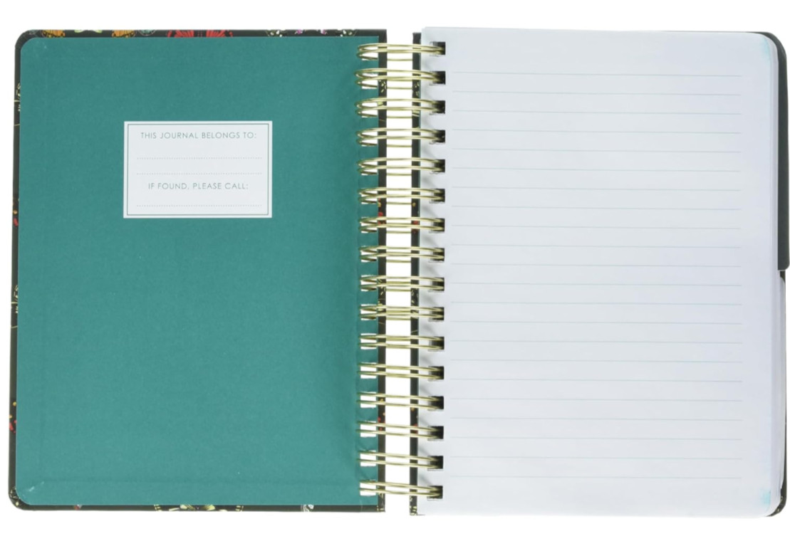 C.R.GIBSON~Portmeirion~Botanic Garden Harmony~Twin Wire~3-in-1 Notebook