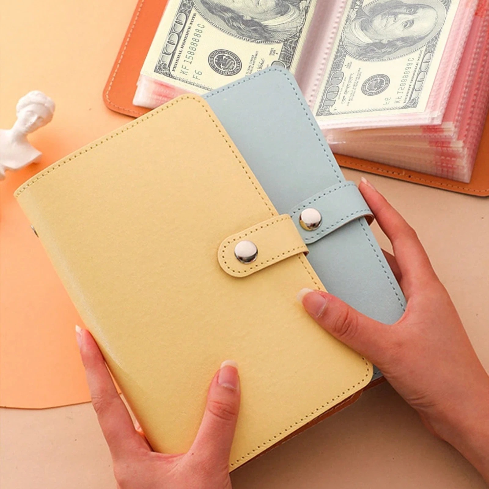 Money Saving Binder 100Pc Envelope Budget Challenge Planer Pouch Money Save Book