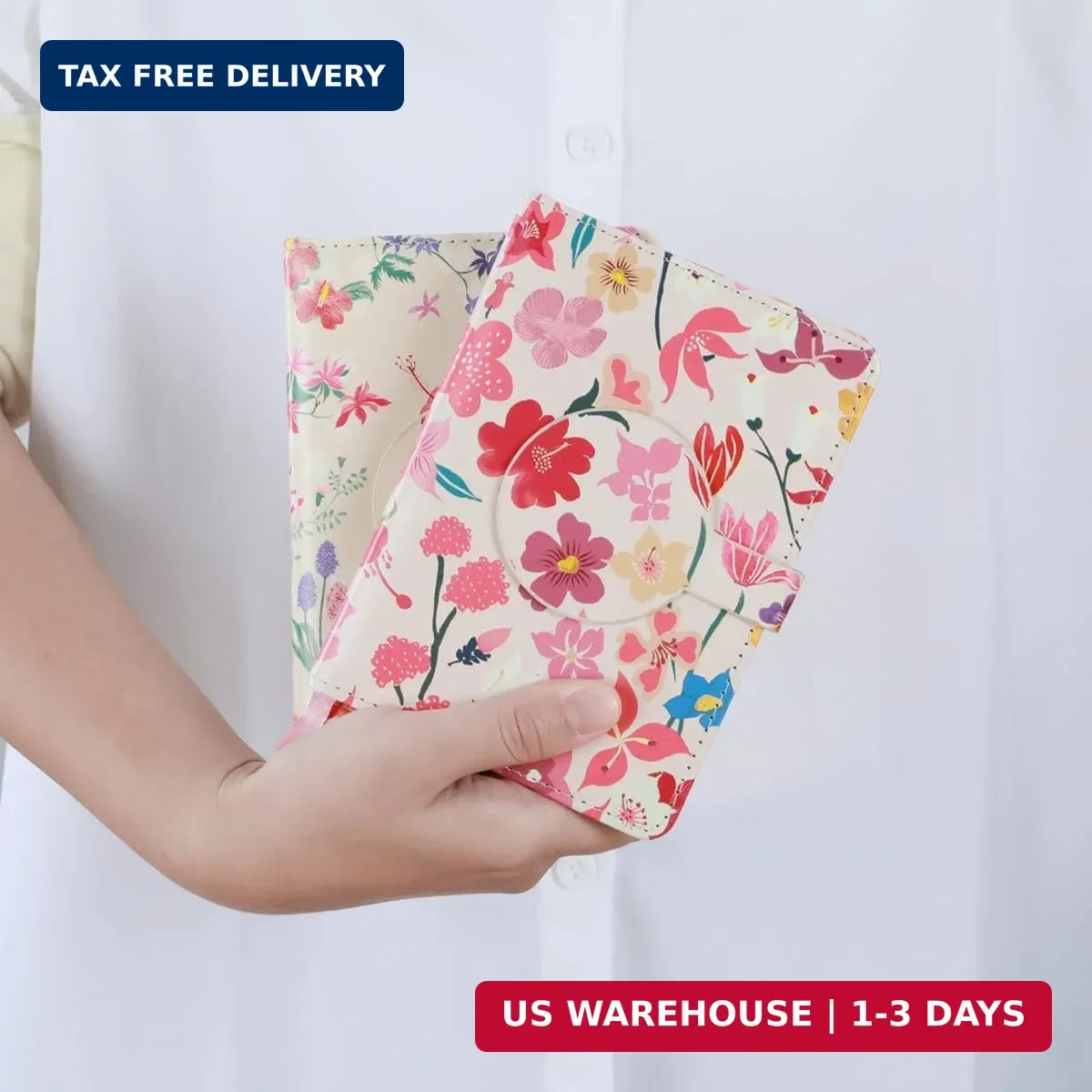 SIIXU Pretty Small Pocket Notebook for Women – Ideal Travel Journal with Unique