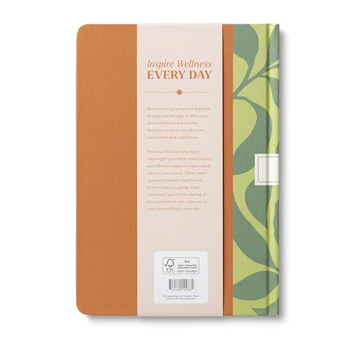Compendium – Wellness Every Day Guided Journal: A Daily Orange