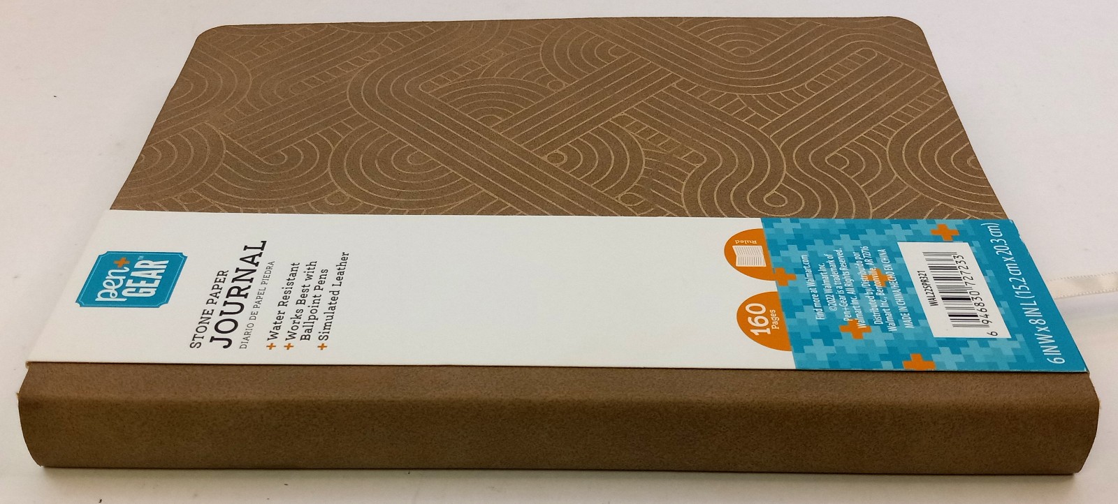 Stone Paper Ruled Journal 6 x 8 inch 160 Pages Pen+Gear Blank