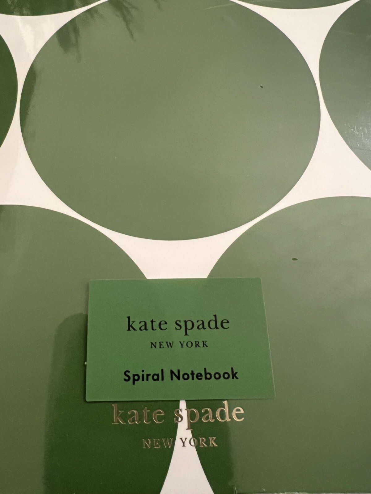 kate spade new york Small Concealed Spiral Notebook, 8.25″ x 6.7, New In Package