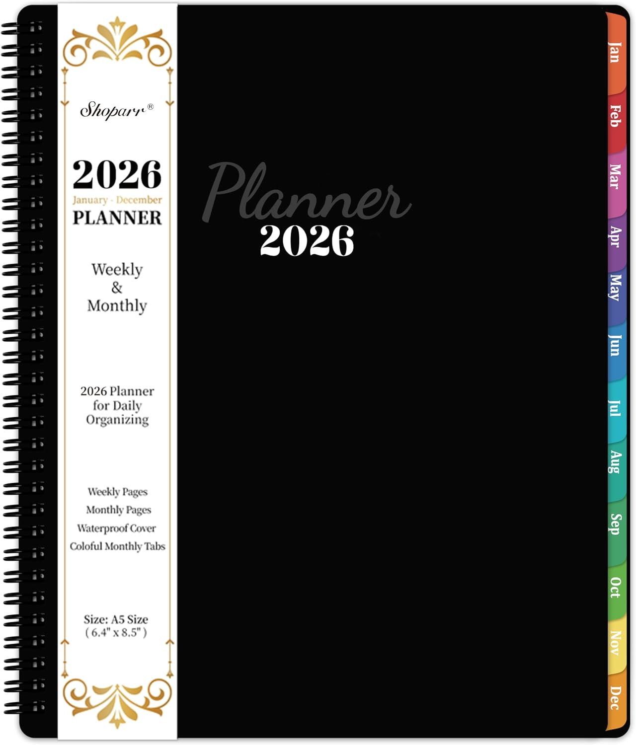 2026 Planner – 2026 Planner Weekly and Monthly, JAN. 2026 – DEC. 2026 11” X 9”