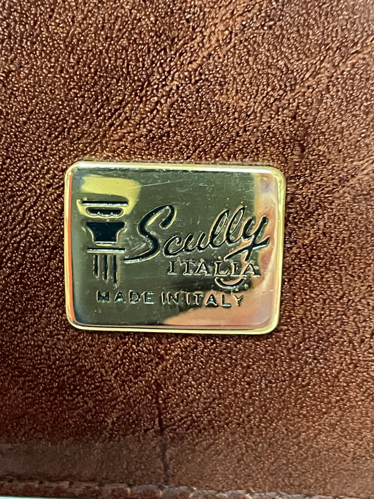 Scully Italy Bifold Leather Portfolio/Notebook Holder 9.5″x7″