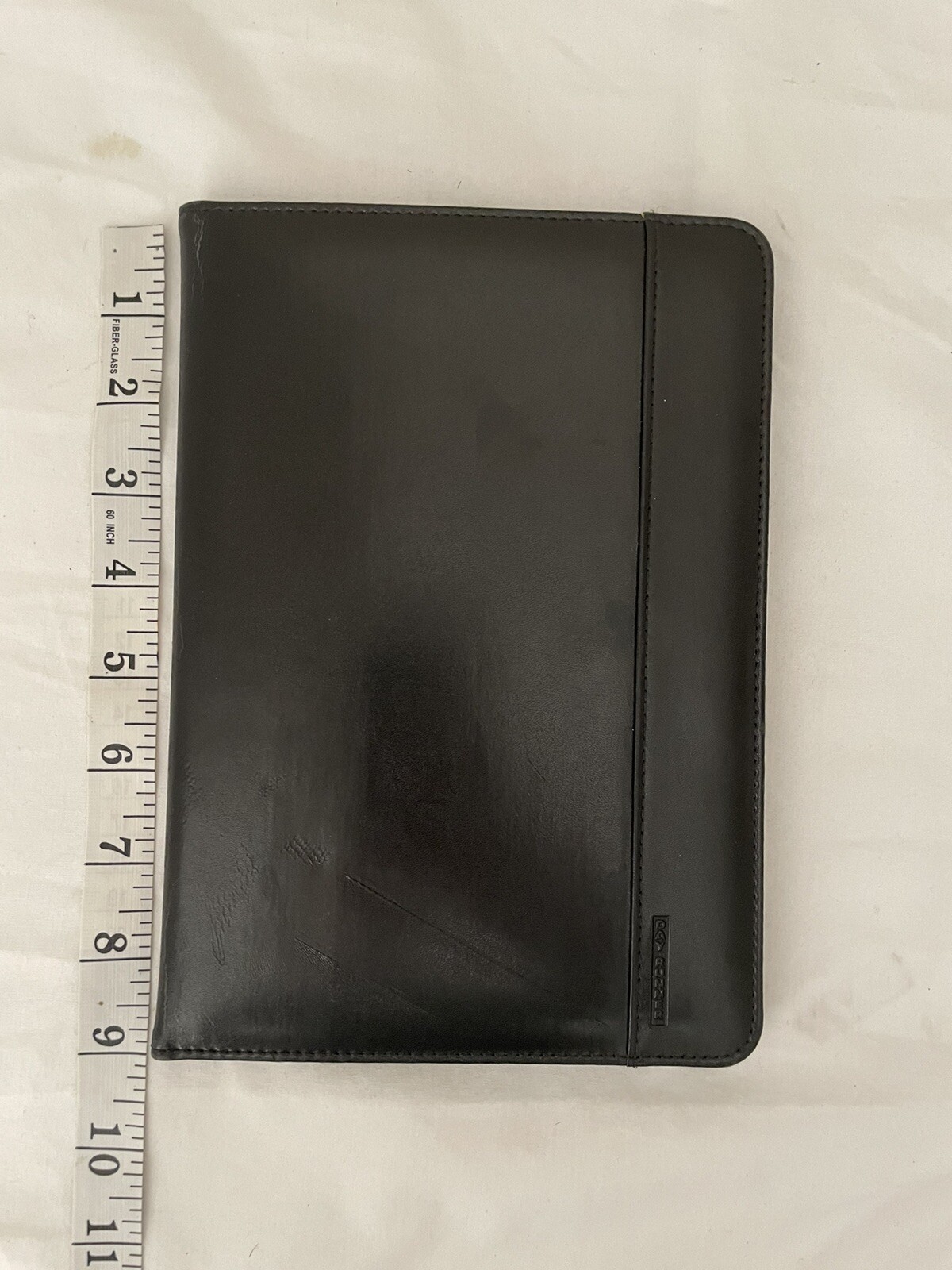 Vintage Day Runner Small Black Personal Organizer Cover ONLY – e331