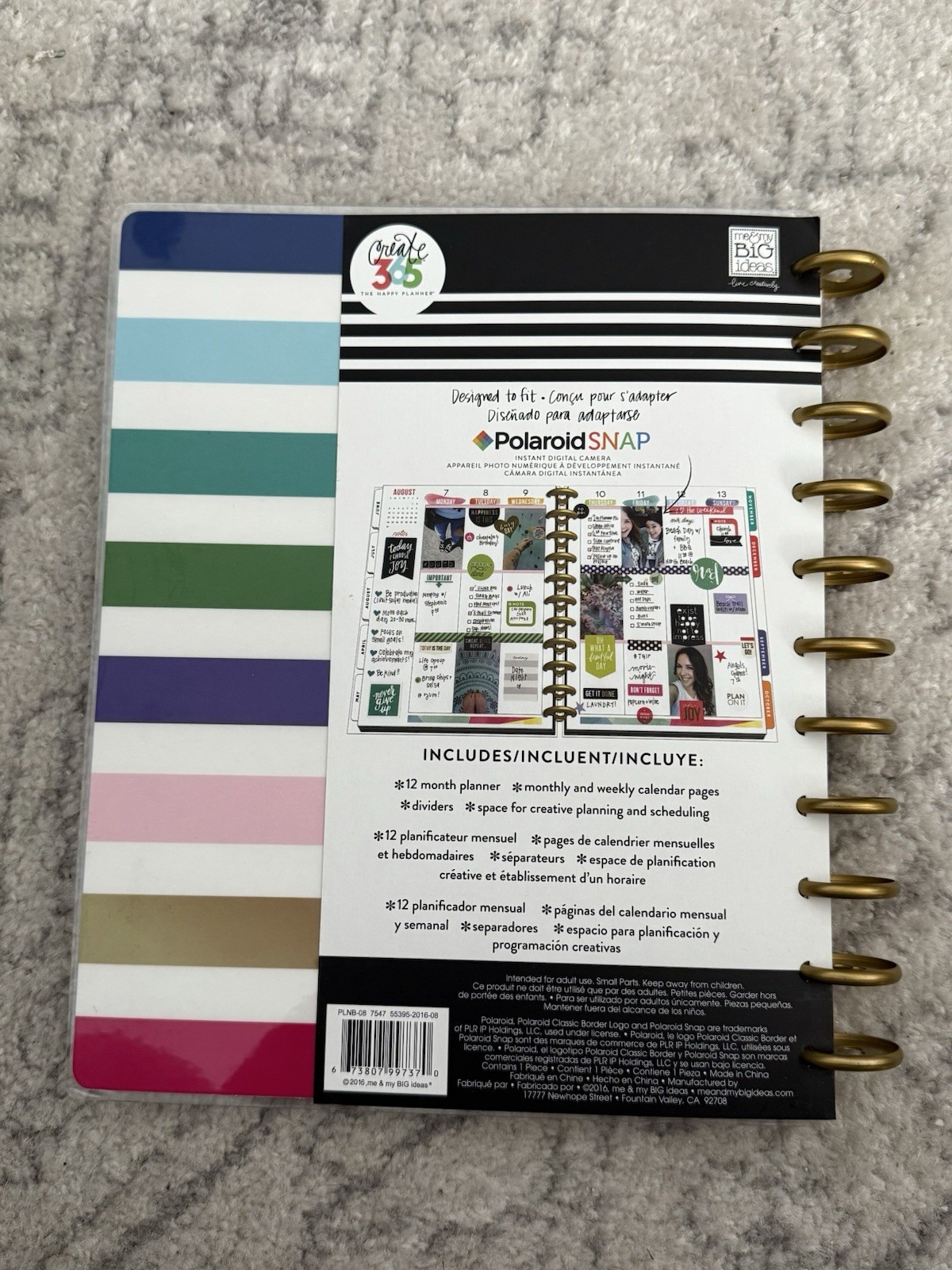 NEW! Happy Planner “This Is Your Year” BIG Planner 12 Mo. Planner Custom Dates