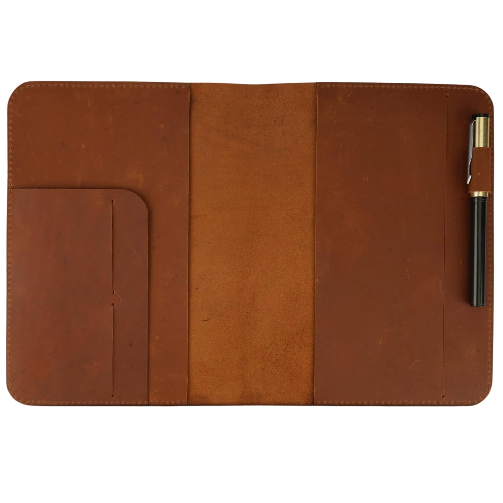 Leather Journal Cover | 5.75×8.25 Notebook Medium A5 | Refillable Cahier | L