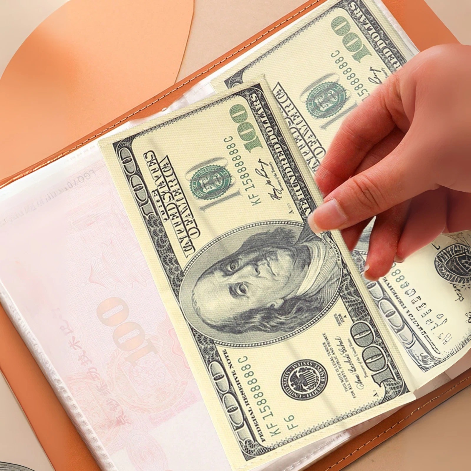 Money Saving Binder 100Pc Envelope Budget Challenge Planer Pouch Money Save Book