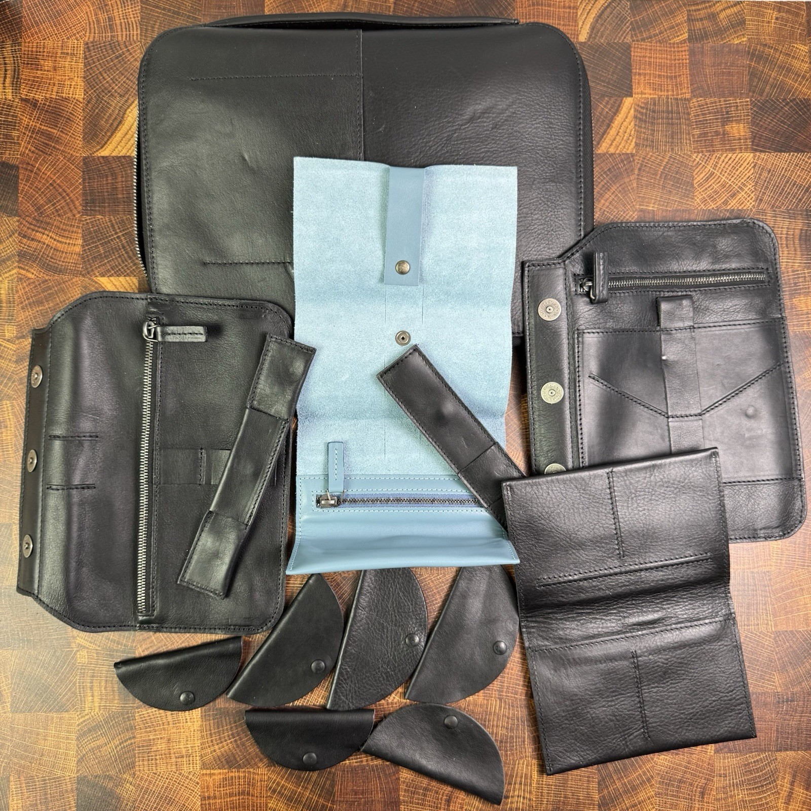 This Is Ground Mod Tablet 4 Leather Tech Case Nero Black Bundle Unused Deadstock