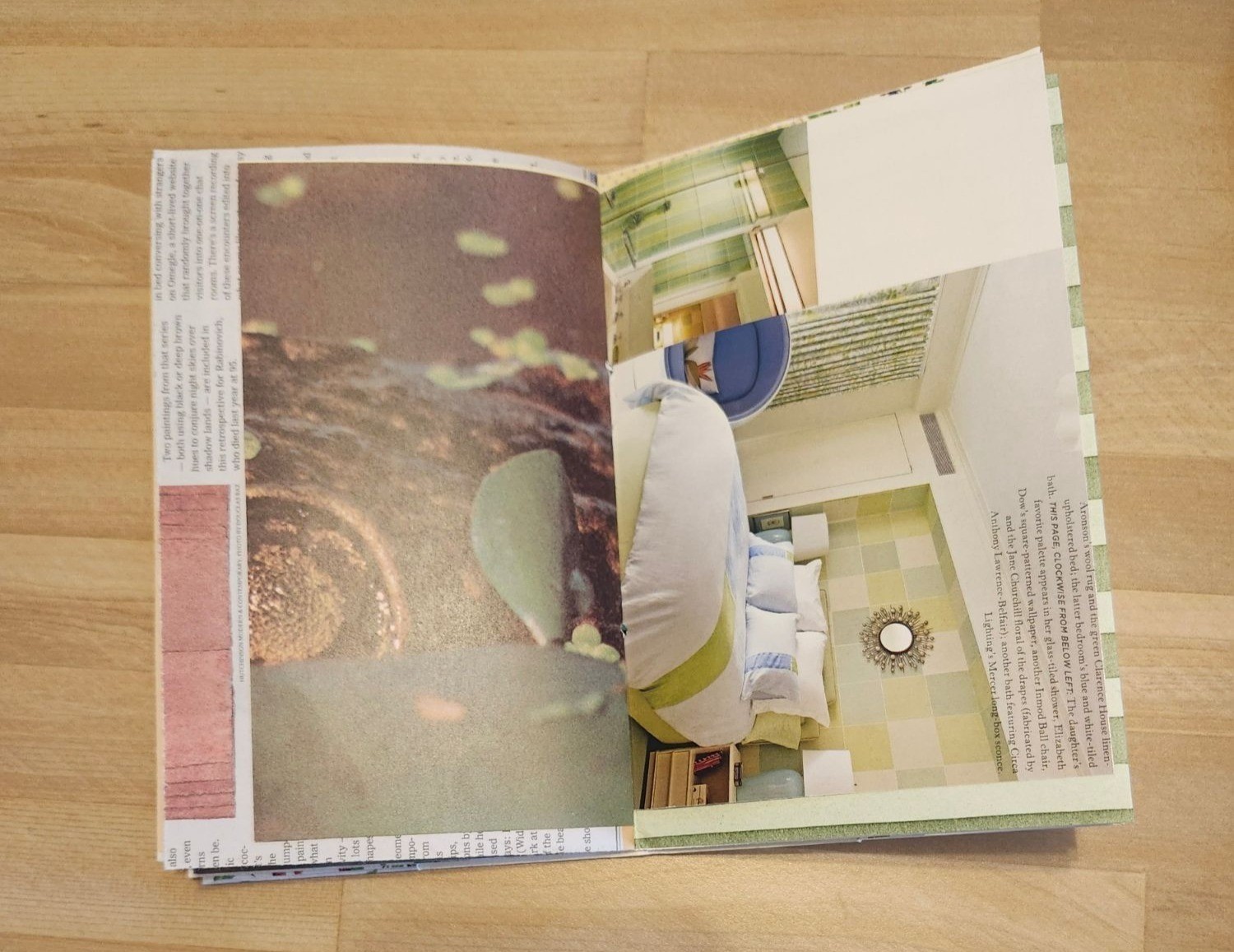Handmade Junk Journal 90 pages Colorful & Bright 6×6.5″