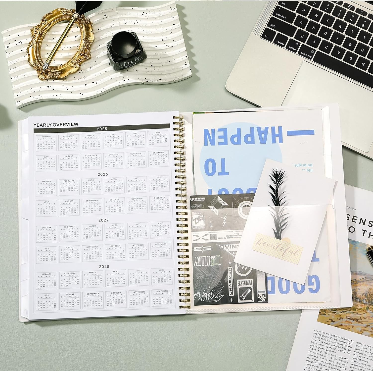 2026 Planner – Planner 2026, Weekly and Monthly Planner, Jan 2026 – Dec 2026, 6.