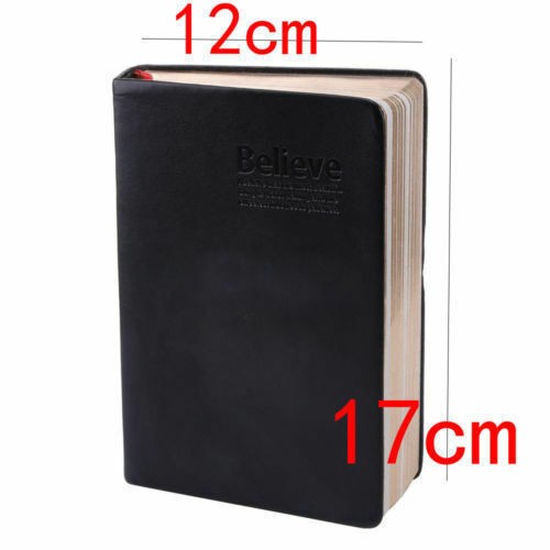2 Pack A6 Vintage PU Leather Journal Blank Notebook Travel Diary Sketchbook