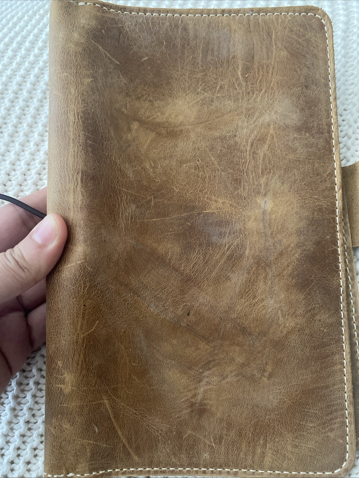 Planner Perfect Out and About Wide Travelers Notebook Planner Brown