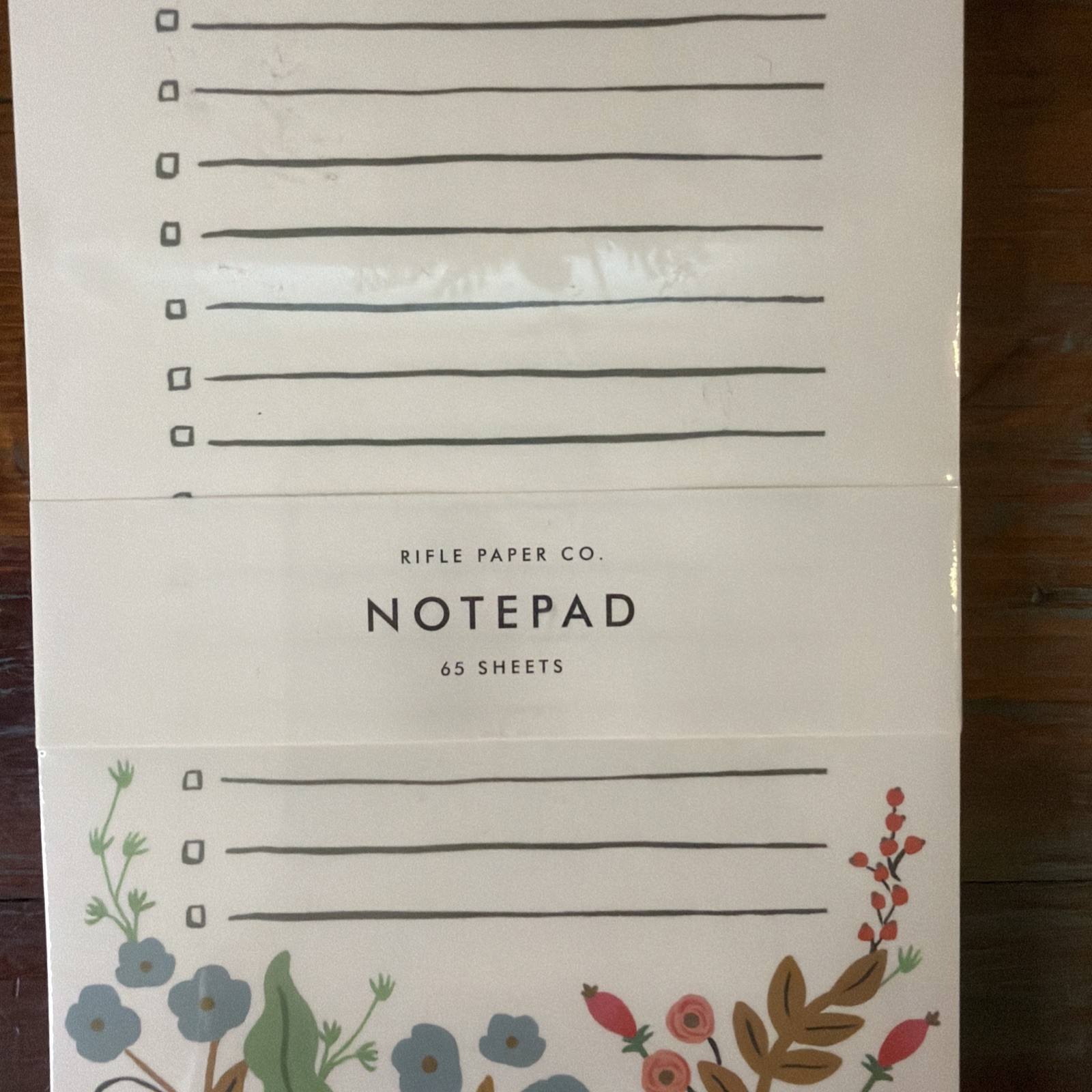 Rifle Paper Co. Weekly Planner & To Do Magnetic Note Pad. All New In Garden Rose