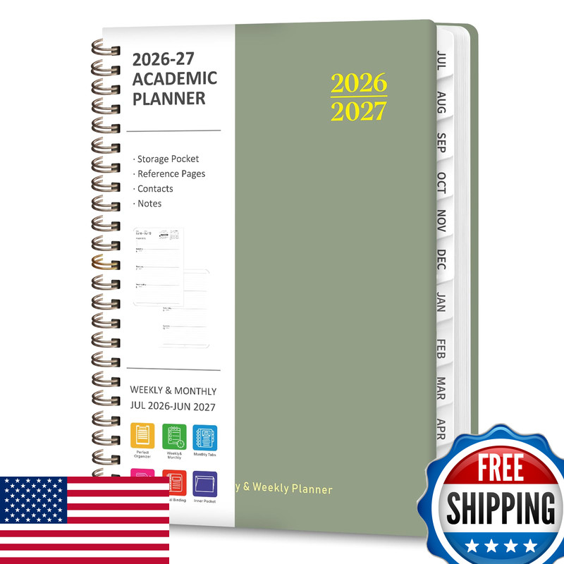 Valome Planner 2026-2027 Academic Weekly And Monthly Calendar Planner July 2026