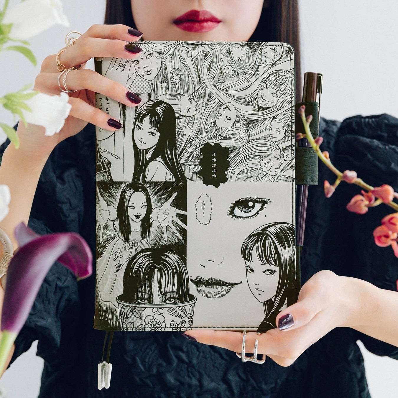 Hobonichi Junji Ito Tomie memory A5 casin size planner cover NEW JP FS