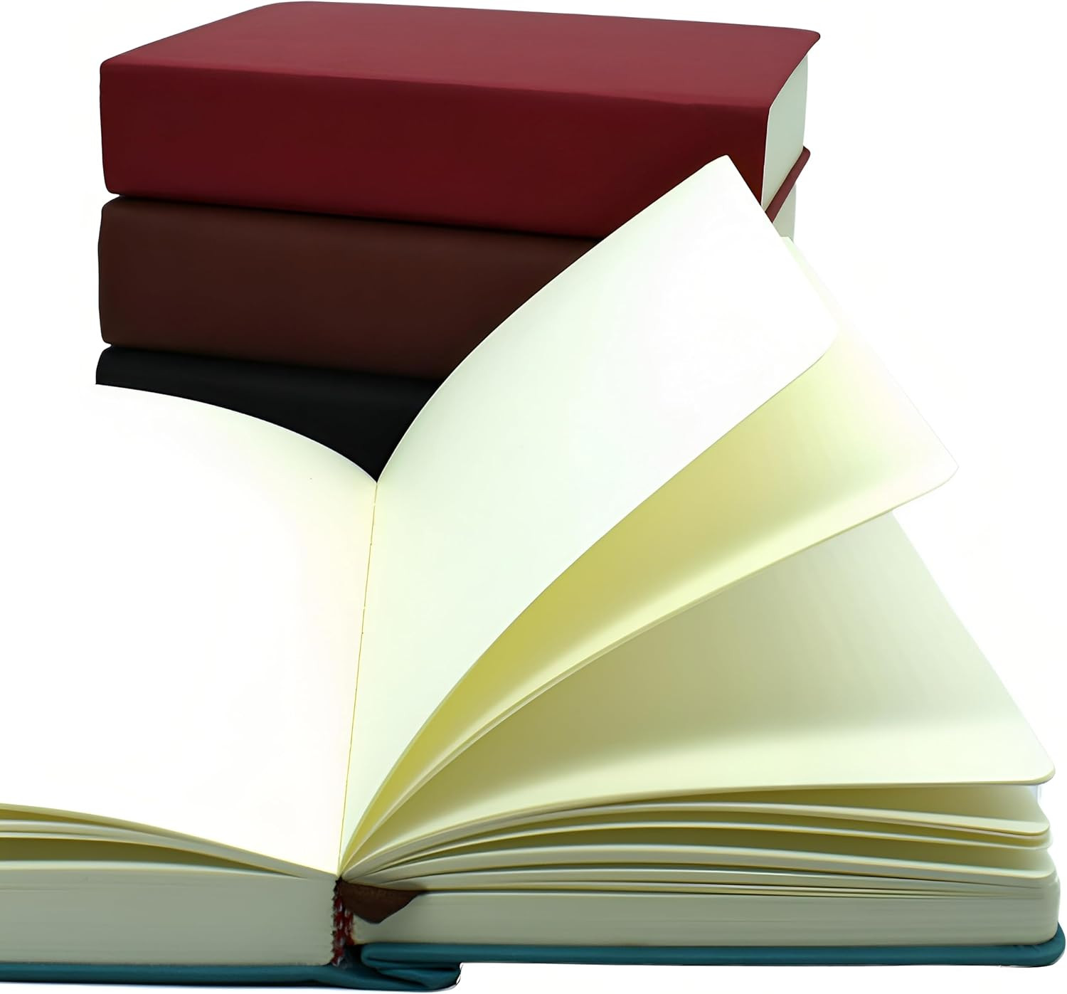 Thick Sketchbook 660 Pages Notebook Soft Faux Leather Cover Journal 80GSM Paper
