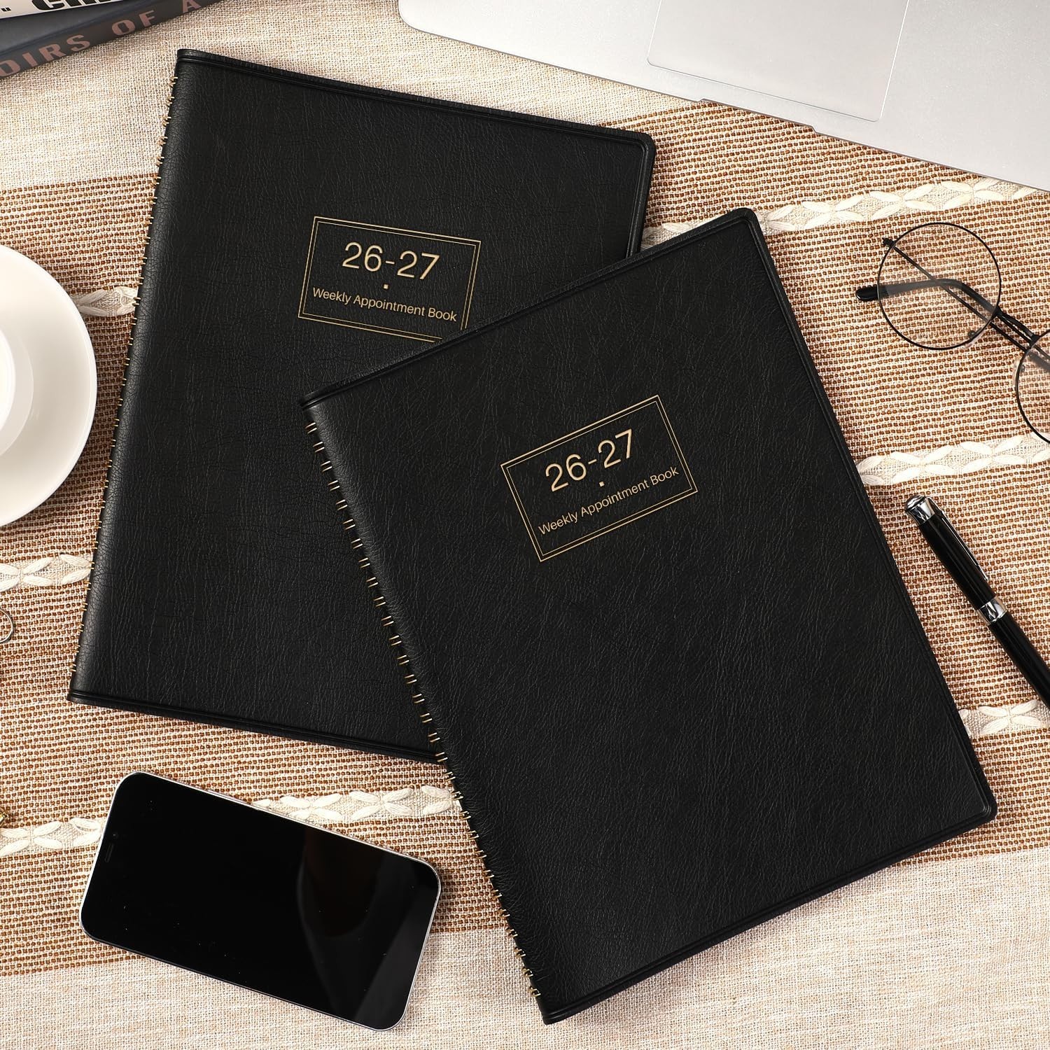 2026-2027 Professional Appointment Book with Daily 15-Minute Planning Guide