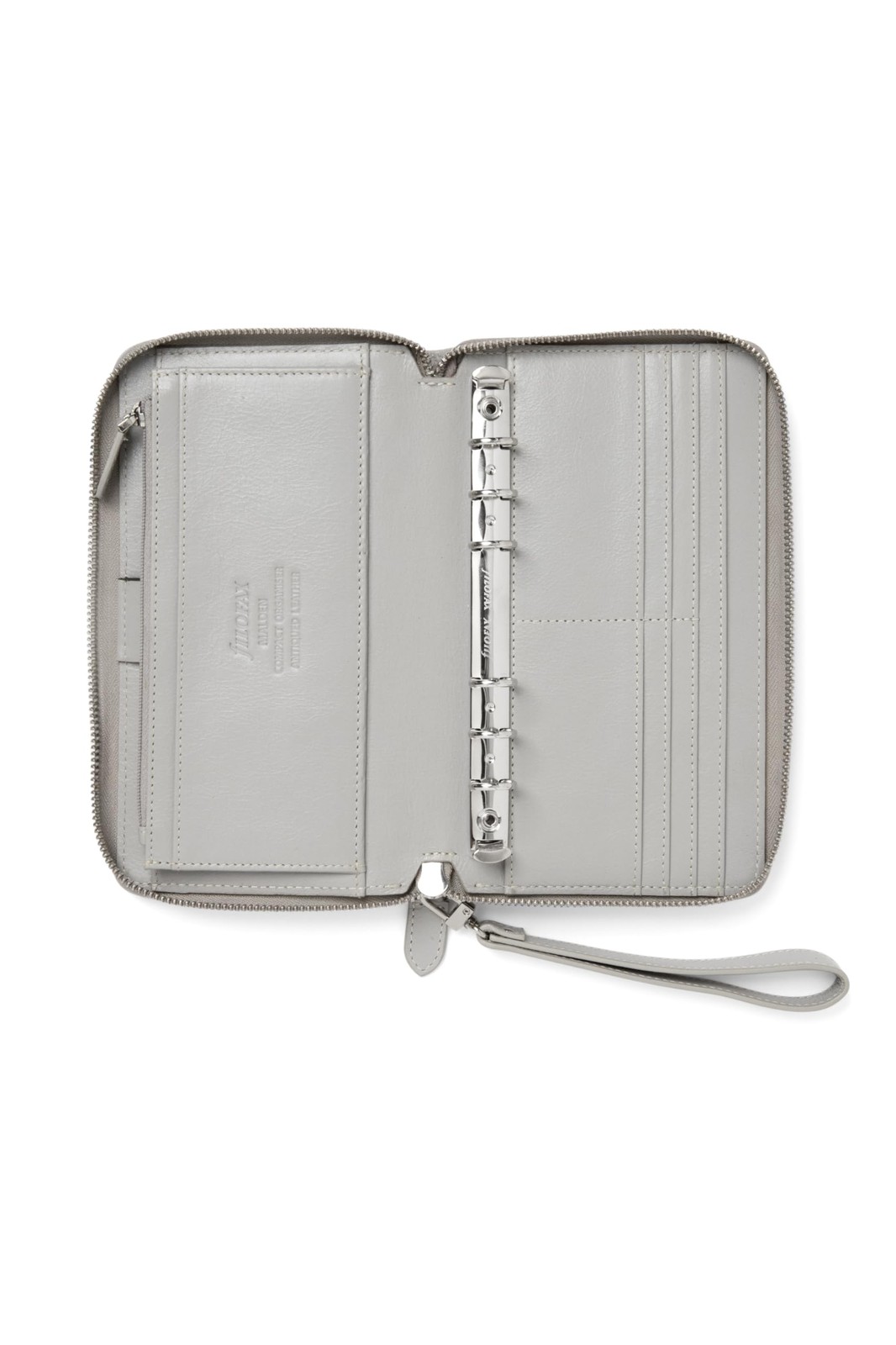 Filofax Malden Compact Zip Planner, Stone, 022705 (Genuine Imported Product)