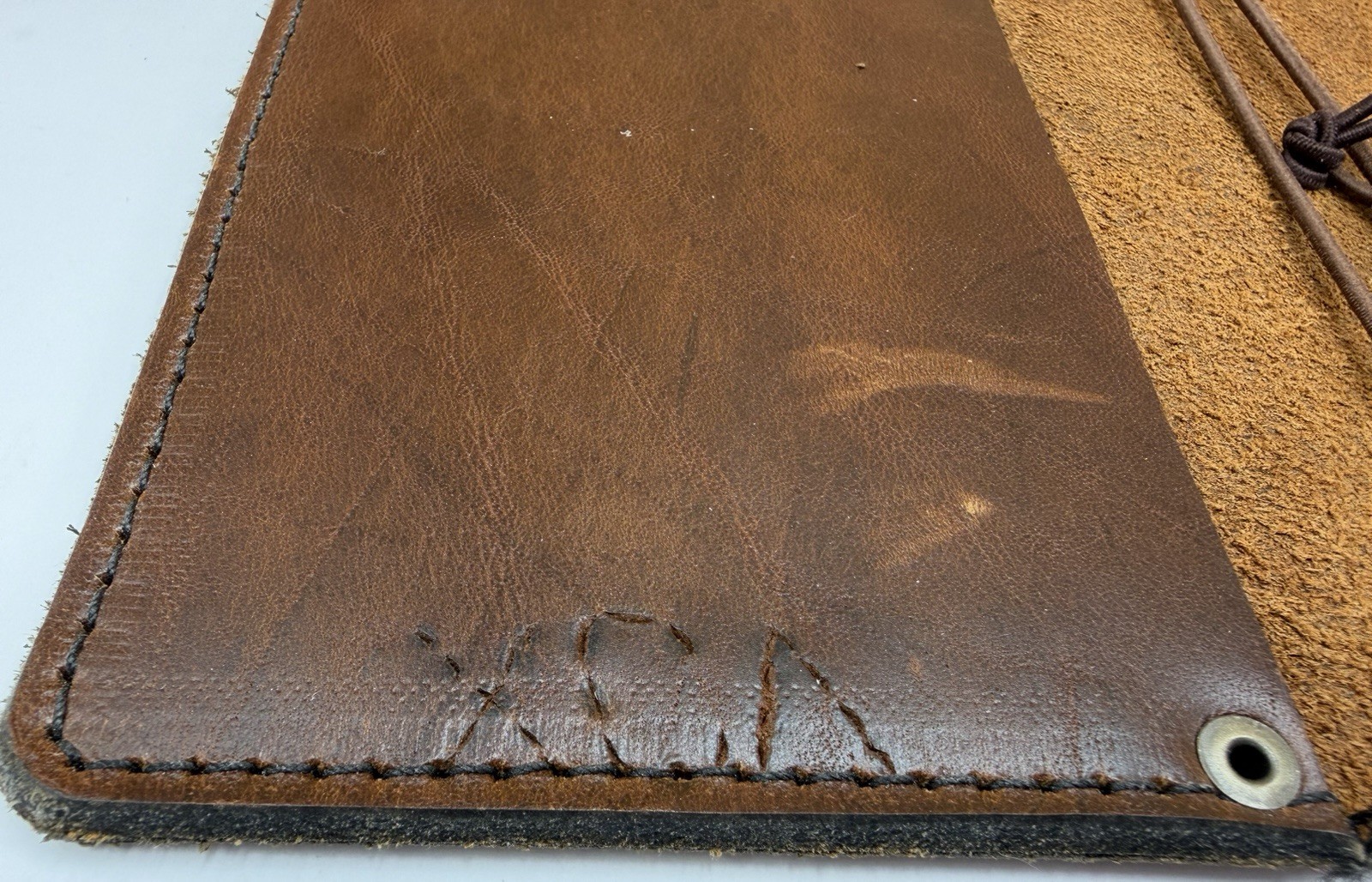 Zenkraft Handmade Leather Traveler’s Notebook Cover For 4×6 Notebooks Brown TN