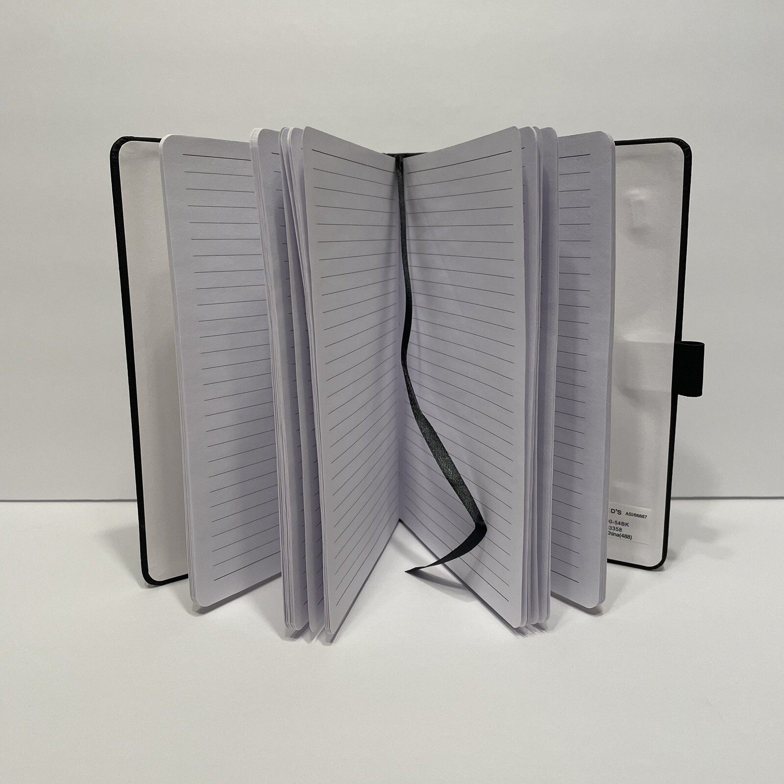 PlayStation Notebook Journal Black With Pen Holder And Elastic Closure PS4 PS5