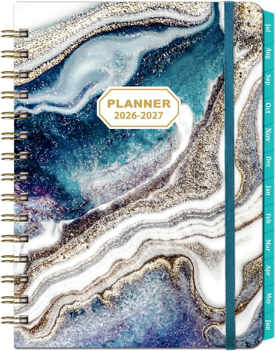 Blue 8.5 x 6.4 Inch Academic Planner 2026-2027 – Ideal for Schools & Offices