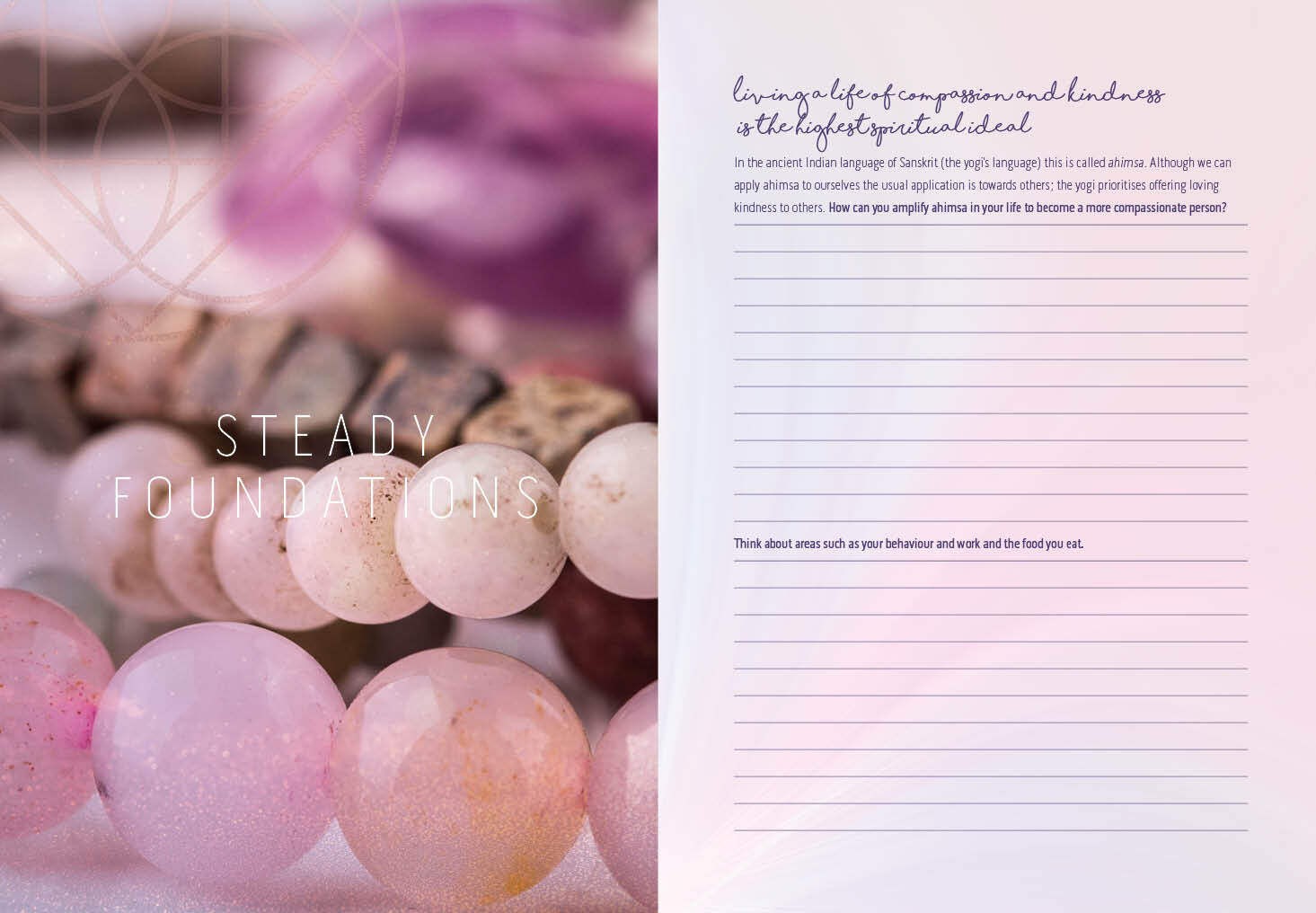 Rockpool Mindful Living Journal By Katie Rose, Lined Achtsamkeits Journal
