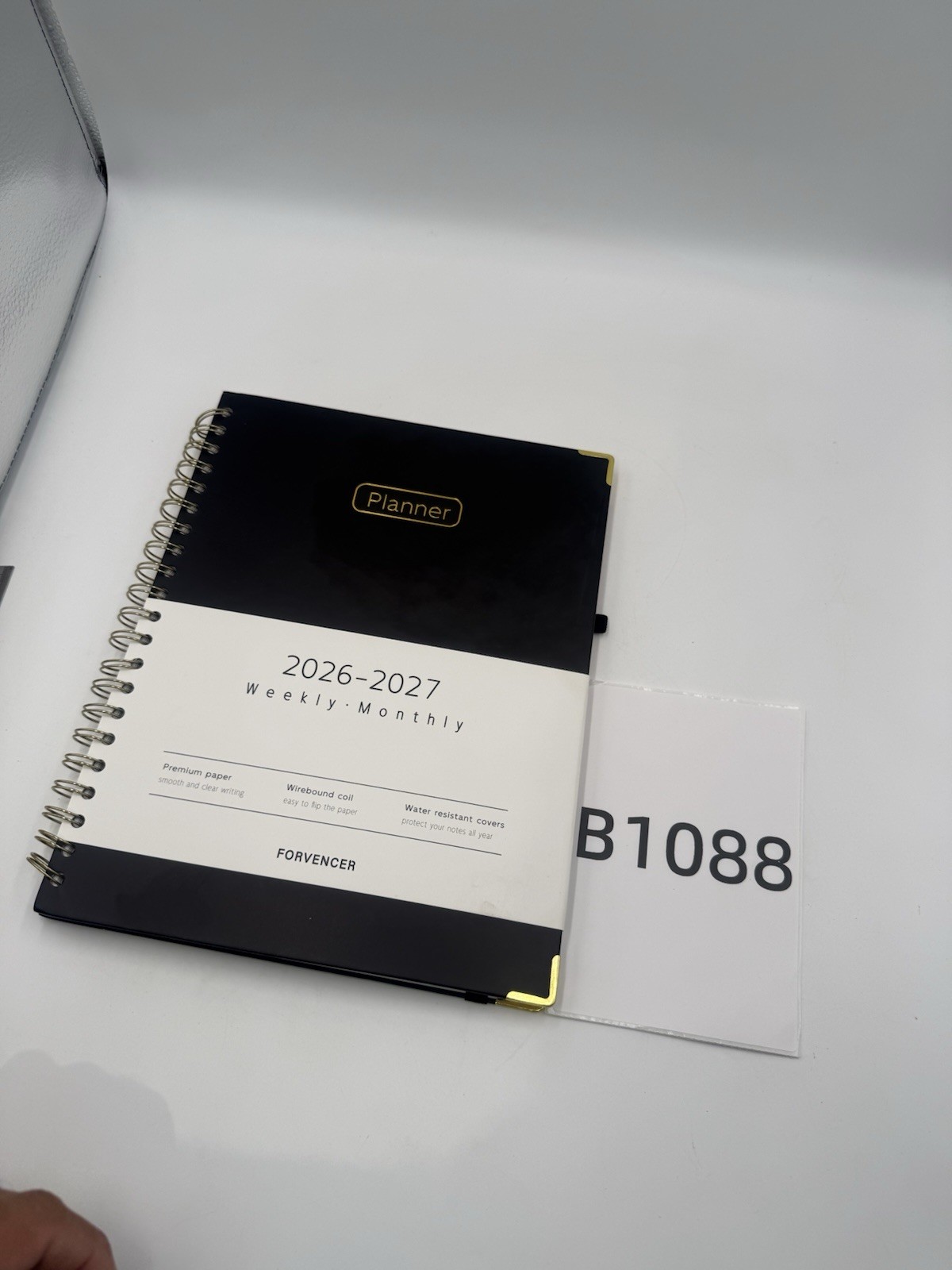 Forvencer Academic Planner 2026-2027, 8.5″x11″ (Jul 2026 – Jun 2027), Black
