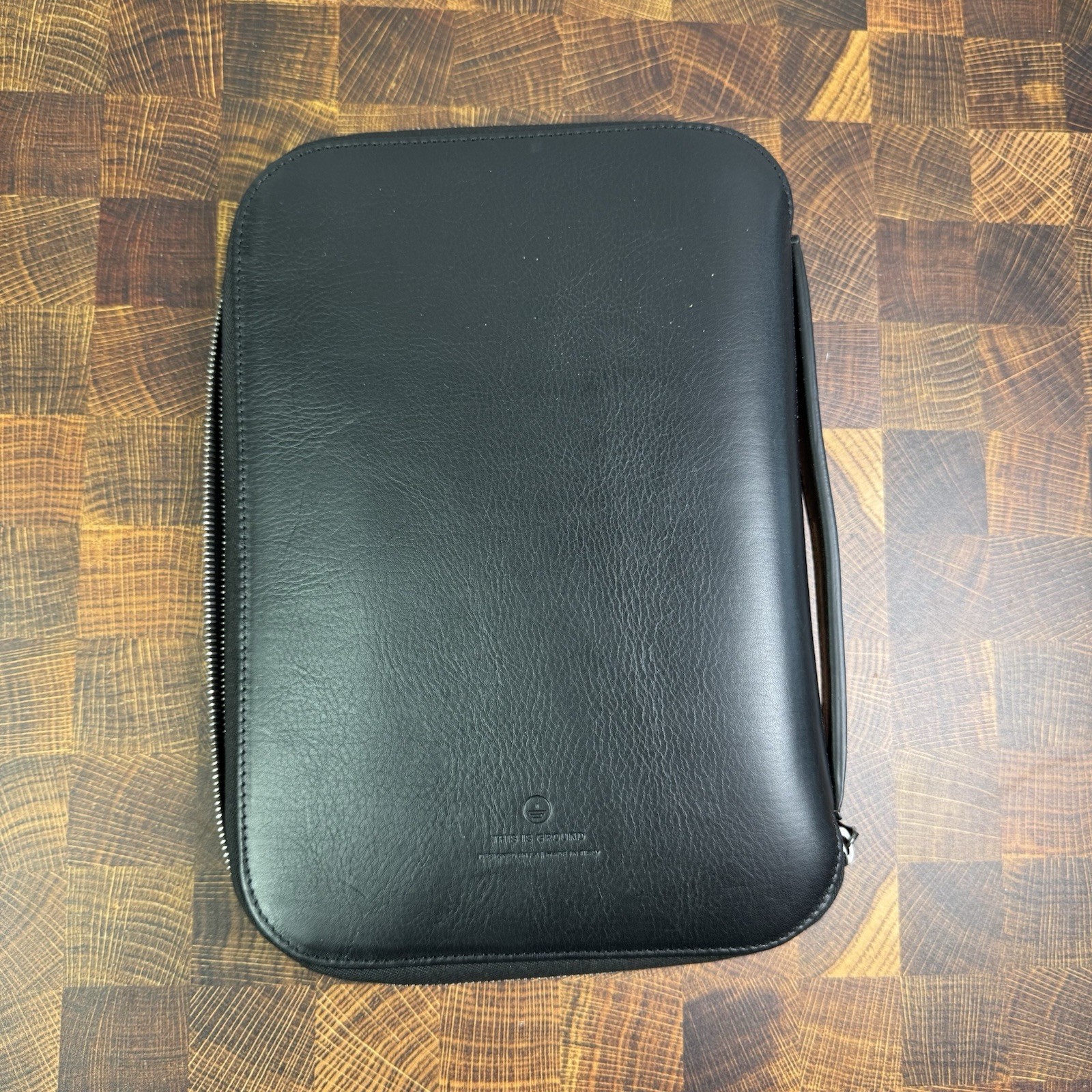 This Is Ground Mod Tablet 4 Leather Tech Case Nero Black Bundle Unused Deadstock
