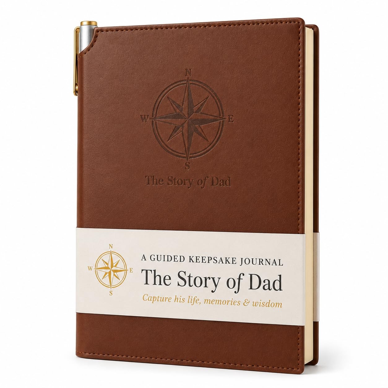 SETTINI The Story of Dad – Guided Memory Journal & Keepsake