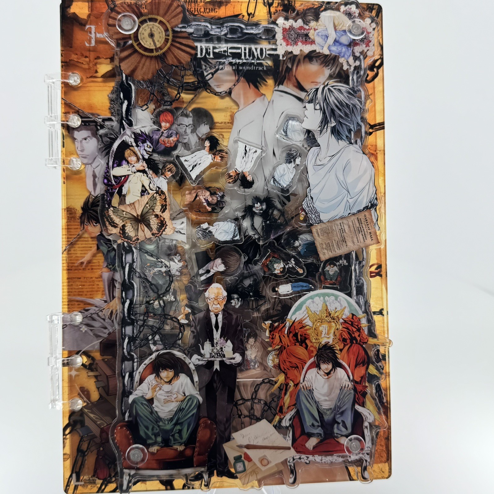New Death Note Anime Acrylic Shaker Notebook (A5 size)